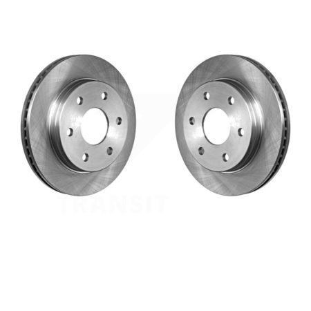 Rear Brake Rotor Pair For Chevrolet Silverado 2500 HD GMC Sierra Express Hummer H2 1500 XL K8-100573