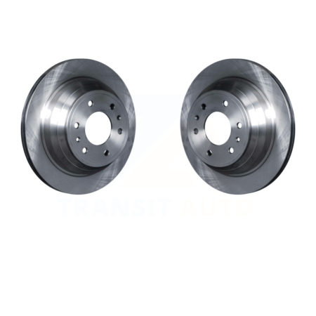 Rear Brake Rotors Pair For Chevrolet Trailblazer GMC Envoy EXT XL Buick Rainier Oldsmobile K8-100578