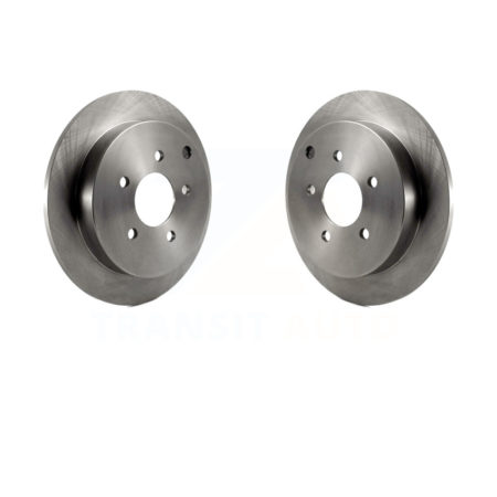 Rear Disc Brake Rotors Pair For Buick Rendezvous Chevrolet Venture Pontiac Montana Aztek K8-100579