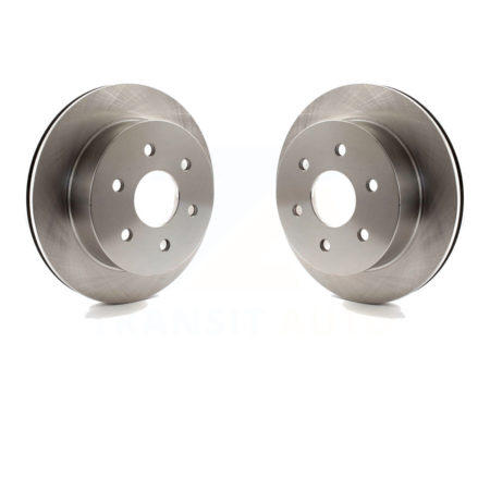 Rear Disc Brake Rotors Pair For Chevrolet Express 2500 GMC Savana K8-100581