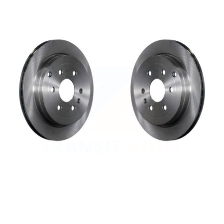 Rear Disc Brake Rotors Pair For Chevrolet Traverse GMC Acadia Buick Enclave Saturn Outlook K8-100599