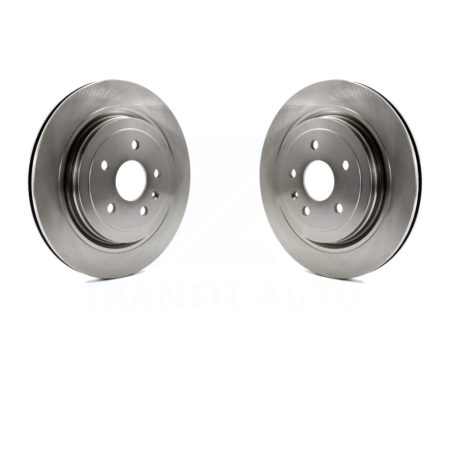 Rear Disc Brake Rotors Pair For Cadillac CTS K8-100607