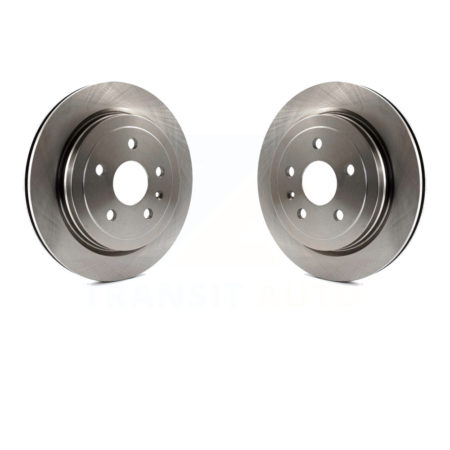 Rear Disc Brake Rotors Pair For Chevrolet Camaro Cadillac CTS K8-100609