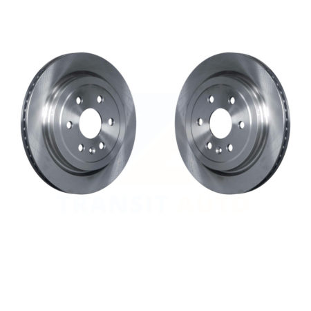 Rear Disc Brake Rotors Pair For Cadillac SRX Saab 9-4X K8-100611