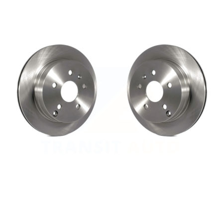 Rear Disc Brake Rotors Pair For 2010-2017 Chevrolet Equinox GMC Terrain K8-100612