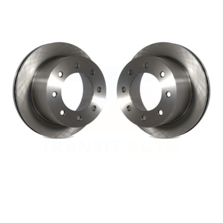 Rear Brake Rotors Pair For Chevrolet Silverado 3500 HD GMC Sierra With Dual Wheels K8-100617