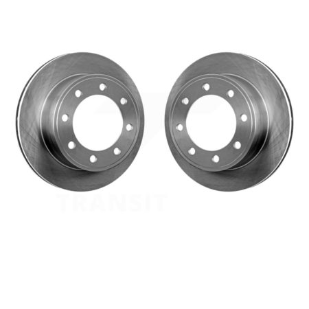 Rear Brake Rotors Pair For Ford E-350 Super Duty E-250 Econoline Club Wagon E-150 E-450 K8-100636