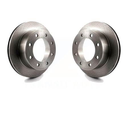 Rear Disc Brake Rotors Pair For Ford F-250 Super Duty F-350 Excursion E-450 Econoline K8-100637