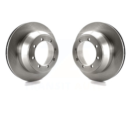 Rear Disc Brake Rotors Pair For Ford F-350 Super Duty F-550 K8-100638