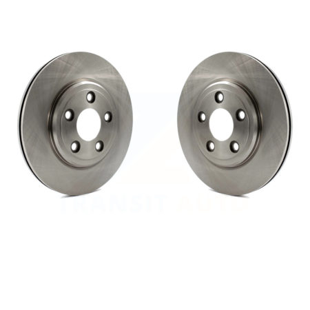 Rear Disc Brake Rotors Pair For Lincoln LS Jaguar Ford Thunderbird S-Type XJ8 Vanden Plas K8-100640