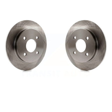 Rear Disc Brake Rotors Pair For Ford Focus Fiesta K8-100643