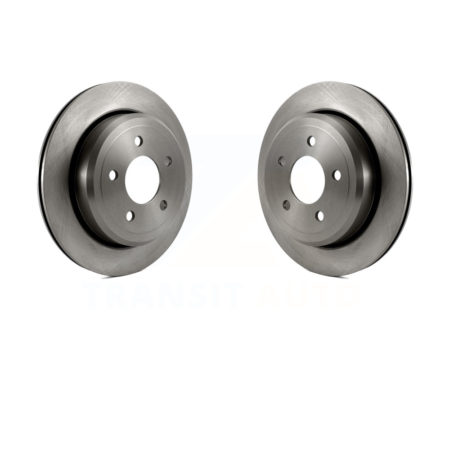 Rear Disc Brake Rotors Pair For Ford Crown Victoria Mercury Grand Marquis Marauder K8-100647