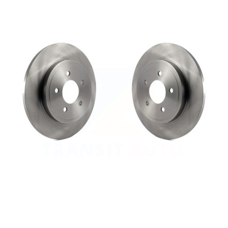 Rear Disc Brake Rotors Pair For Ford Escape Mercury Mariner Mazda Tribute K8-100654