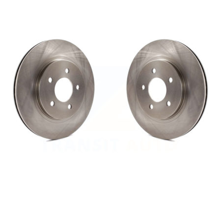 Rear Disc Brake Rotors Pair For Ford Mustang K8-100655