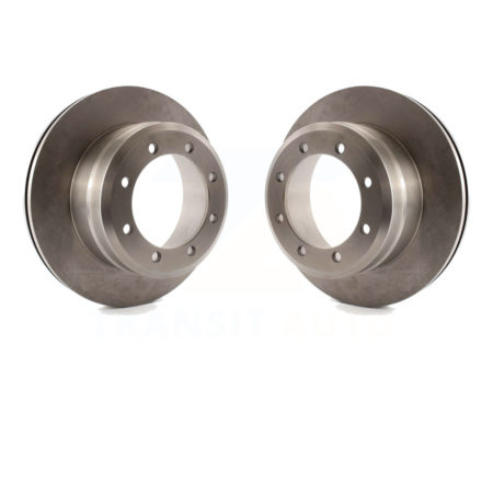 Rear Disc Brake Rotors Pair For Ford F-350 Super Duty F-450 K8-100656