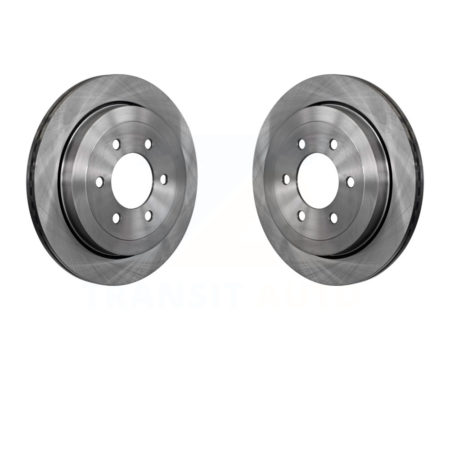 Rear Disc Brake Rotors Pair For 2007-2017 Ford Expedition Lincoln Navigator K8-100660