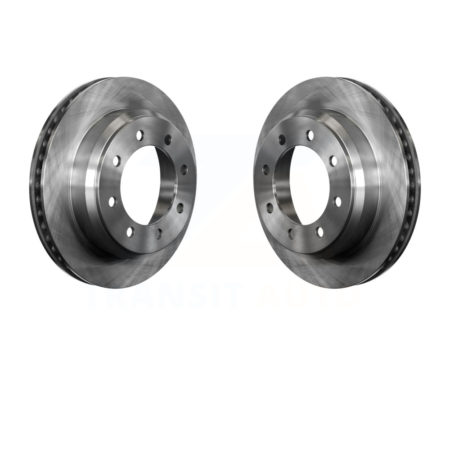 Rear Disc Brake Rotors Pair For Ford E-350 Super Duty E-250 E-150 Econoline K8-100662