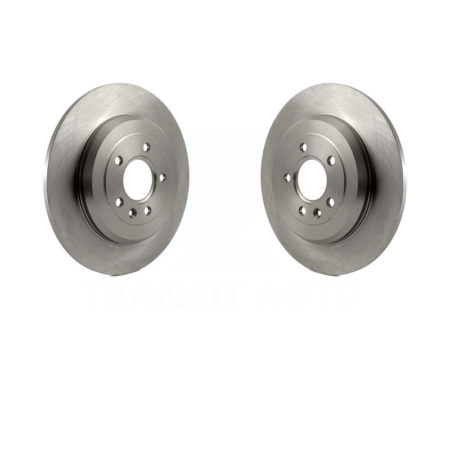 Rear Brake Rotors Pair For Ford Explorer Edge Taurus Flex Lincoln Five Hundred MKX Mercury K8-100664