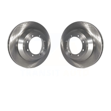 Rear Disc Brake Rotors Pair For Ford E-450 Super Duty K8-100665