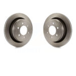 Rear Disc Brake Rotors Pair For Ford F-150 K8-100668