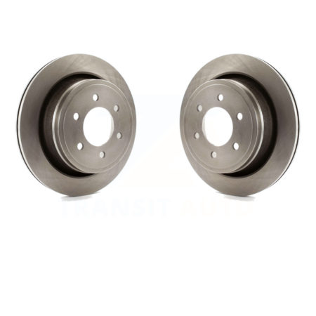 Rear Disc Brake Rotors Pair For Ford F-150 K8-100668