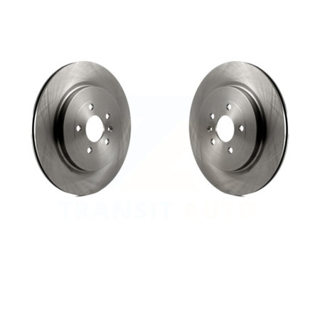 Rear Brake Rotor Pair For Ford Explorer Taurus Flex Police Interceptor Utility Lincoln MKS K8-100670