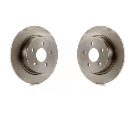 Rear Disc Brake Rotors Pair For Ford Escape Transit Connect C-Max K8-100671