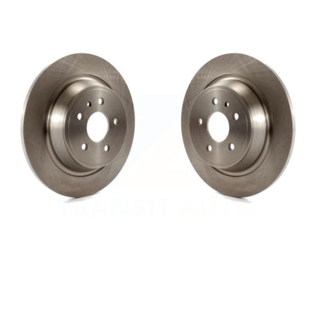 Rear Disc Brake Rotors Pair For Ford Fusion Escape Lincoln MKC MKZ MKX Continental K8-100673