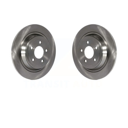 Rear Disc Brake Rotors Pair For Ford Mustang K8-100676