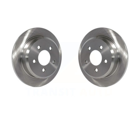 Rear Disc Brake Rotors Pair For Jeep Grand Cherokee Wagoneer K8-100680
