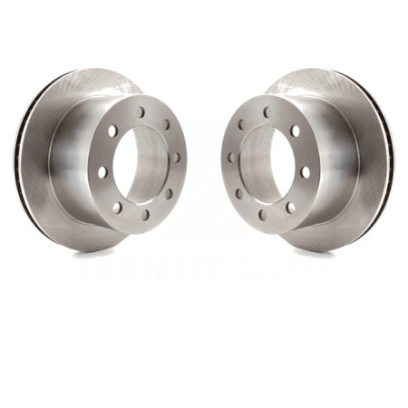 Rear Disc Brake Rotors Pair For 2000-2002 Dodge Ram 2500 3500 K8-100686