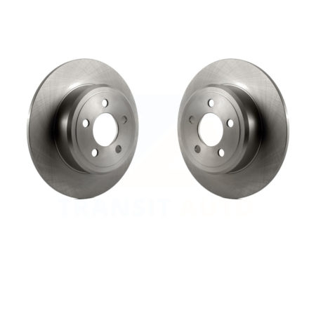 Rear Disc Brake Rotors Pair For Dodge Charger Chrysler 300 Challenger Magnum Avenger K8-100695