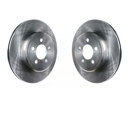 Rear Disc Brake Rotors Pair For Dodge Charger Chrysler 300 Challenger Magnum K8-100696