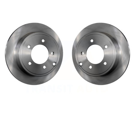 Rear Brake Rotors Pair For Jeep Dodge Patriot Chrysler Compass Avenger 200 Caliber Sebring K8-100700