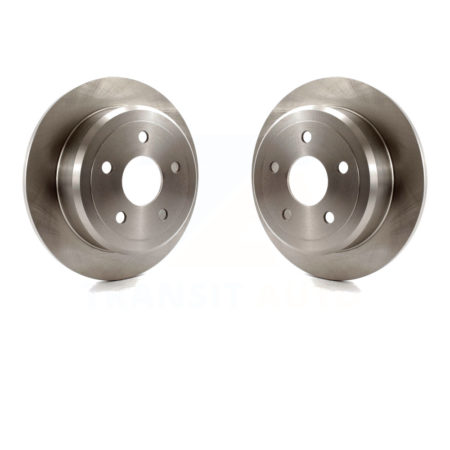 Rear Disc Brake Rotors Pair For Jeep Wrangler JK K8-100702
