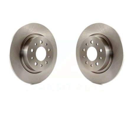 Rear Disc Brake Rotors Pair For 2014-2020 Fiat 500L K8-100718