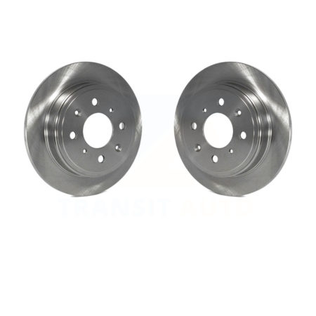 Rear Disc Brake Rotors Pair For Honda Civic Acura Integra del Sol CRX Accord Prelude EL K8-100720