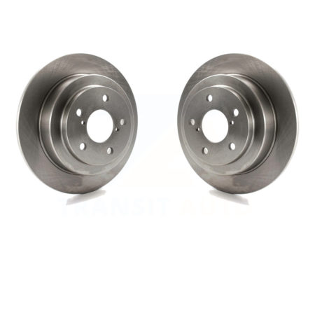Rear Disc Brake Rotors Pair For Subaru Forester Impreza Legacy Saab 9-2X K8-100721