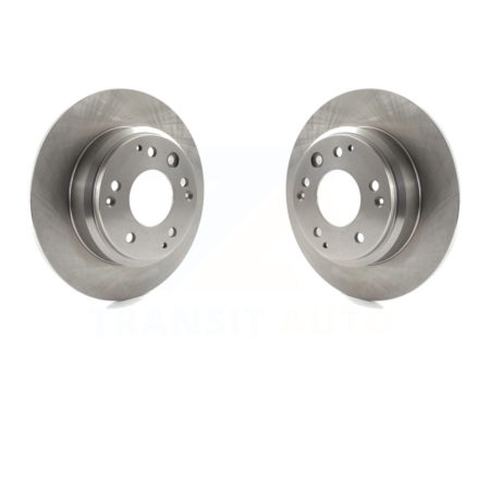 Rear Disc Brake Rotors Pair For Acura Honda Odyssey Legend RL Isuzu Oasis K8-100722