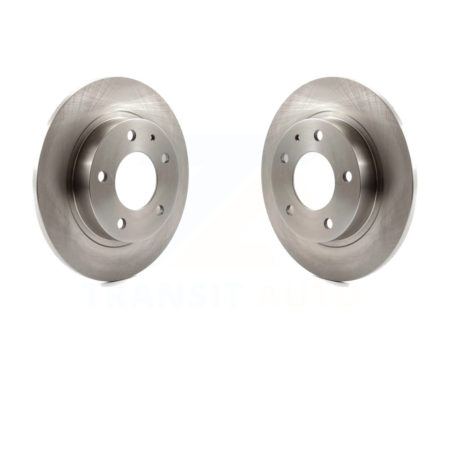 Rear Disc Brake Rotors Pair For Mazda Protege Protege5 626 Ford Probe MX-6 K8-100725