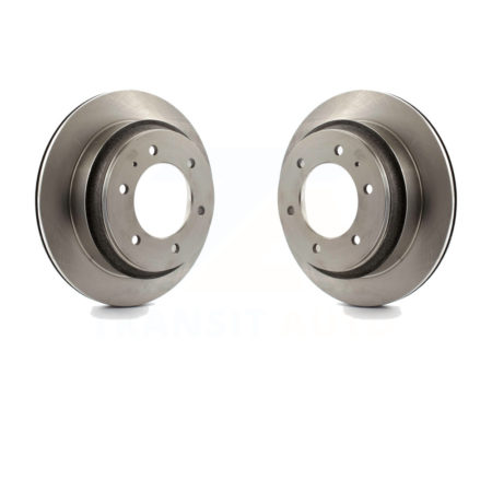 Rear Brake Rotors Pair For Isuzu Rodeo Trooper Honda Passport Axiom Amigo Sport VehiCROSS K8-100726