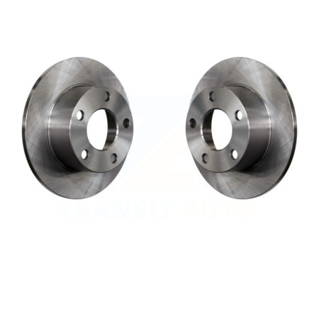 Rear Disc Brake Rotors Pair For Volkswagen Passat Audi A6 Quattro 100 S6 K8-100731