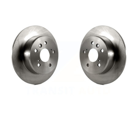 Rear Disc Brake Rotors Pair For Toyota Camry Lexus RX300 Highlander ES300 K8-100733