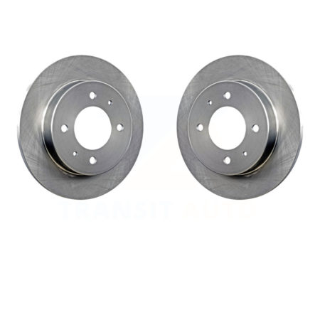 Rear Disc Brake Rotors Pair For Hyundai Elantra Tiburon K8-100738