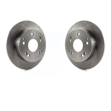 Rear Disc Brake Rotors Pair For Honda Accord Civic Acura RSX Integra K8-100741