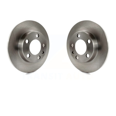 Rear Disc Brake Rotors Pair For Volkswagen Jetta Beetle Golf Audi TT City K8-100748