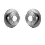 Rear Disc Brake Rotors Pair For Hyundai Sonata Kia Optima Magentis K8-100767