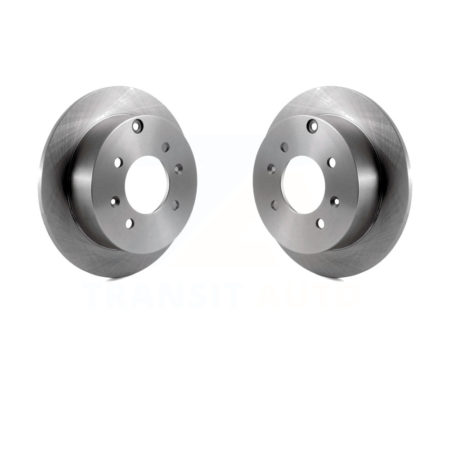 Rear Disc Brake Rotors Pair For Hyundai Sonata Kia Optima Magentis K8-100767