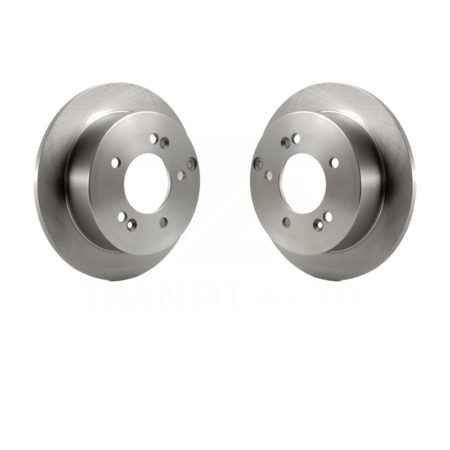 Rear Brake Rotors Pair For Hyundai Sonata Kia Sportage Tucson Optima XG350 XG300 Magentis K8-100776