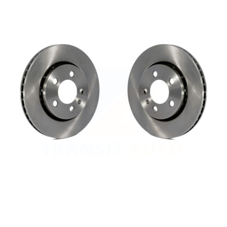 Rear Disc Brake Rotors Pair For Volkswagen Jetta Golf Audi TT Quattro R32 K8-100784